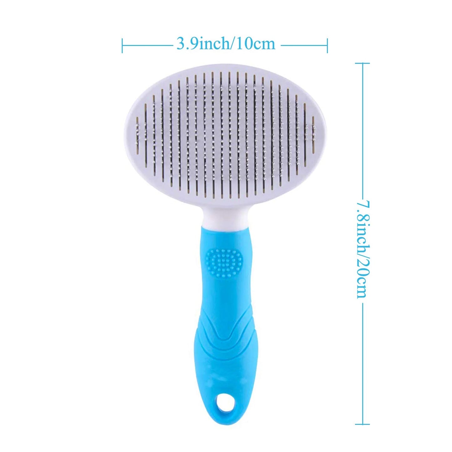 Cat and Dog Brush, Self Cleaning Grooming Brush - for Shedding and Grooming - Our Pet Brushes Are Suitable for Dogs and Cats All Hair Lengths